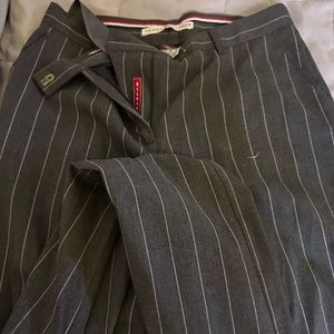Vintage Tommy Hilfiger grey pinstripe dress pants!